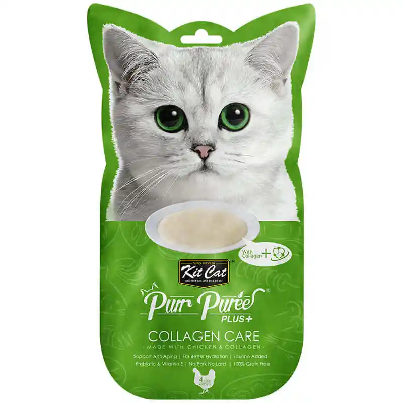 Kitcat Plus Collagen Care Chicken