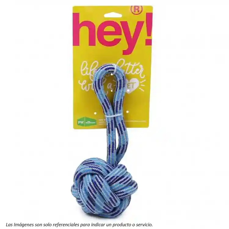 Hey! Meganudo Cuerda Xl Azul - Juguete Para Perros