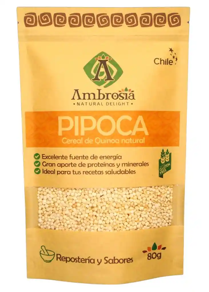 Ambrosia Pipoca De Quinoa Natural