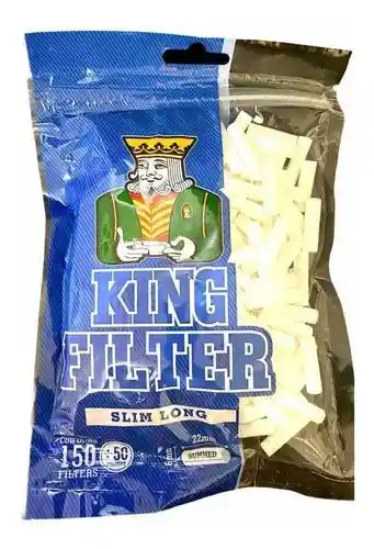 Filtros King Filter Slim Long 150 Un (azul)