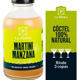 La Pizka Coctel Martini Manzana 350 Ml