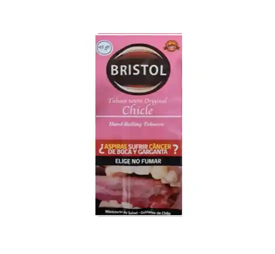 Tabaco Bristol Sabor Chicle 45 Gr