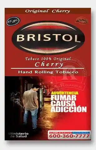 Tabaco Bristol Sabor Cherry 45 Gr