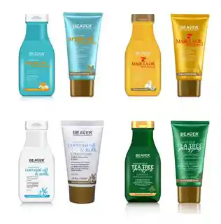 Kit De Viaje Beaver Shampoo 60ml + Acondicionador 40ml