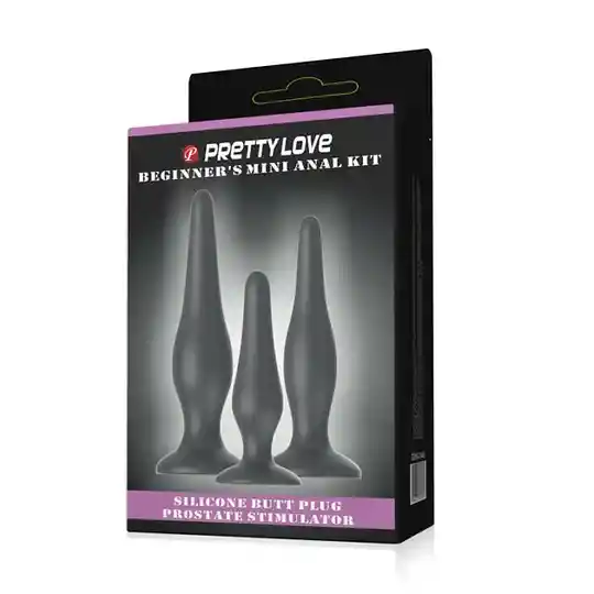 Beginners Anal Kit 3 Piezas