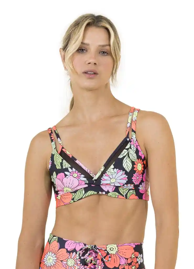 Top Maaji Flower Power Vivacity (talla M)