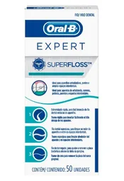 Hilo Oral B Dental Expert Super Floss 50 Uds
