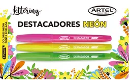 Bl. Destacador Artel Neon X3