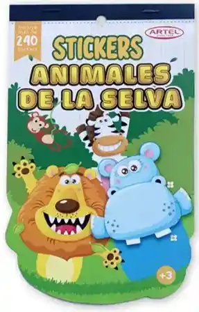 Album 250 Stickers Animales