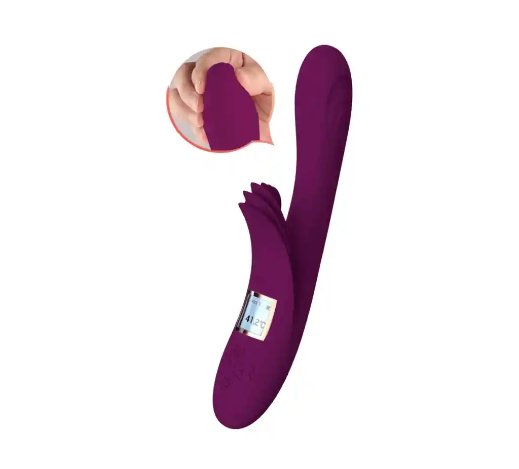 Ozzi - Vibrador Doble Estimulación. 41.2 C