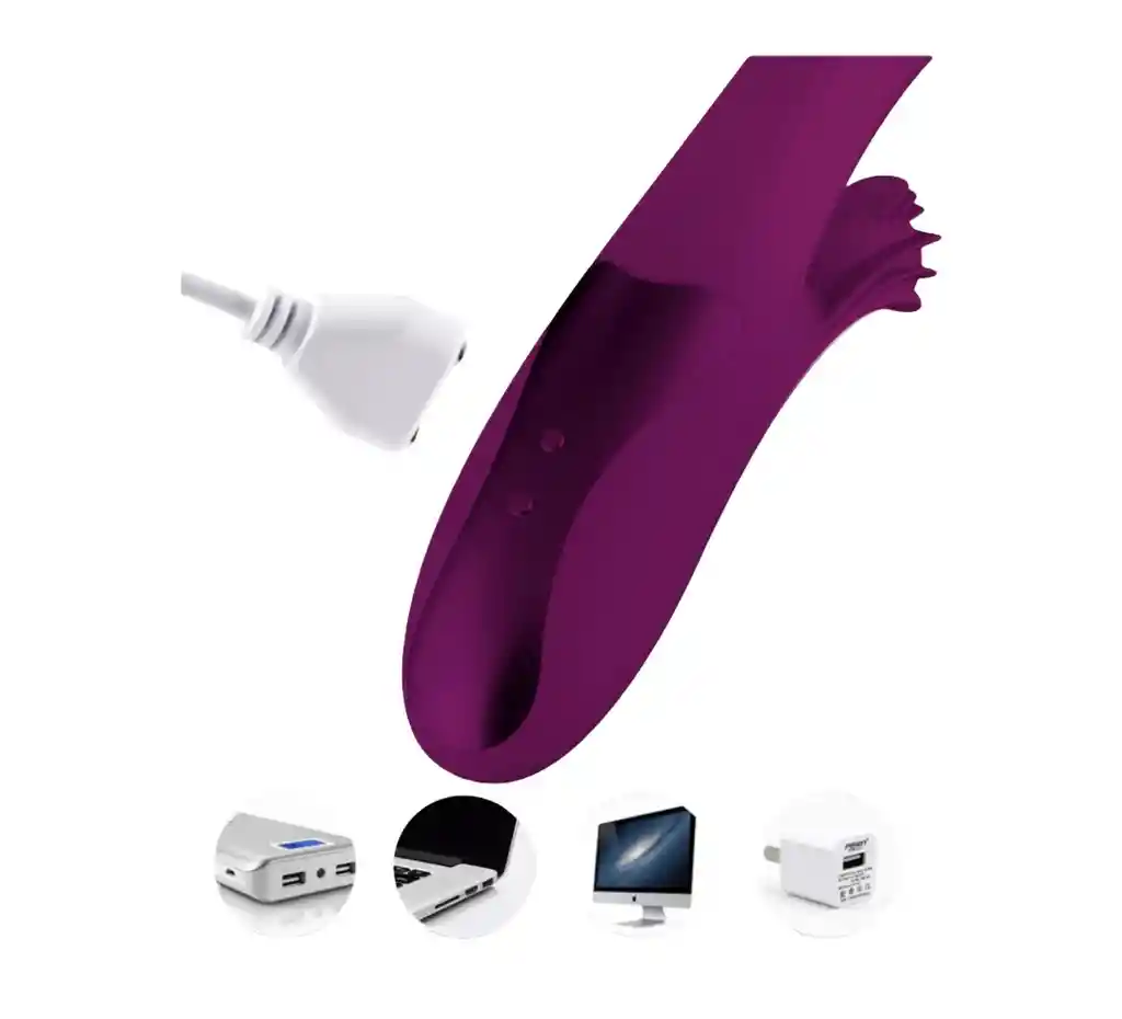 Ozzi - Vibrador Doble Estimulación. 41.2 C