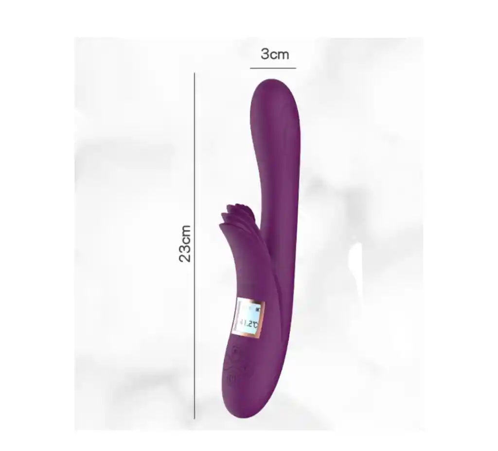 Ozzi - Vibrador Doble Estimulación. 41.2 C