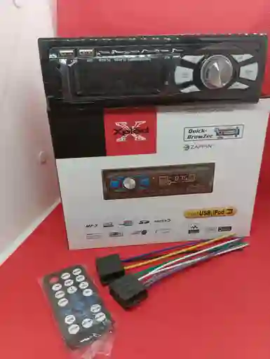 Radio De Auto 1 Din Bluetooth Usb Mp3 Microsd Auxiliar