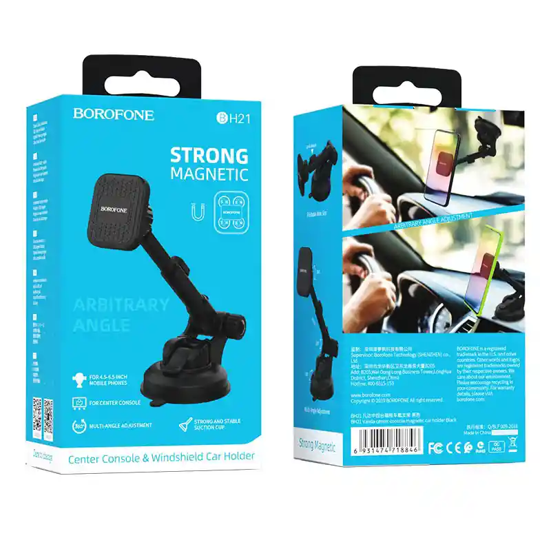 Soporte De Auto Borofone Bh21 Strong Magnetic