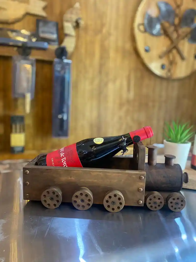 Tren Porta Vino Botellas