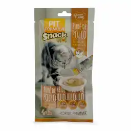 Fit Formula Snack para Gatos Puré de Pollo