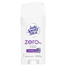 Lady Speed Stick Desodorante Barra Zero Lavanda