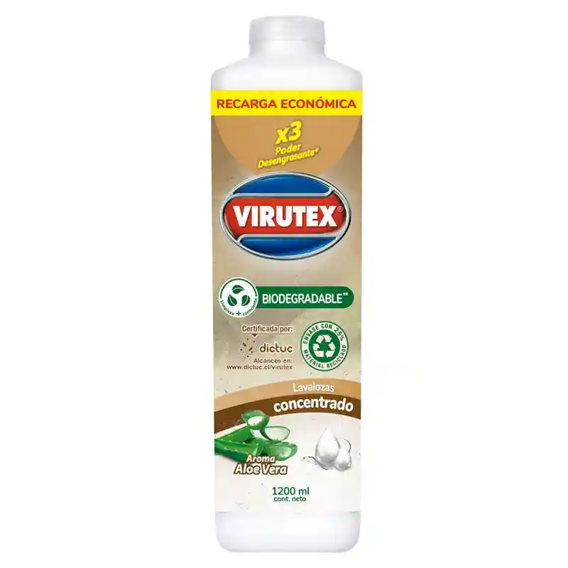 Virutex Lavaloza Aloe Bio Re