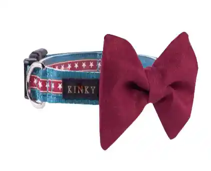 Collar Circo Estrellas Corbatin Talla M/l