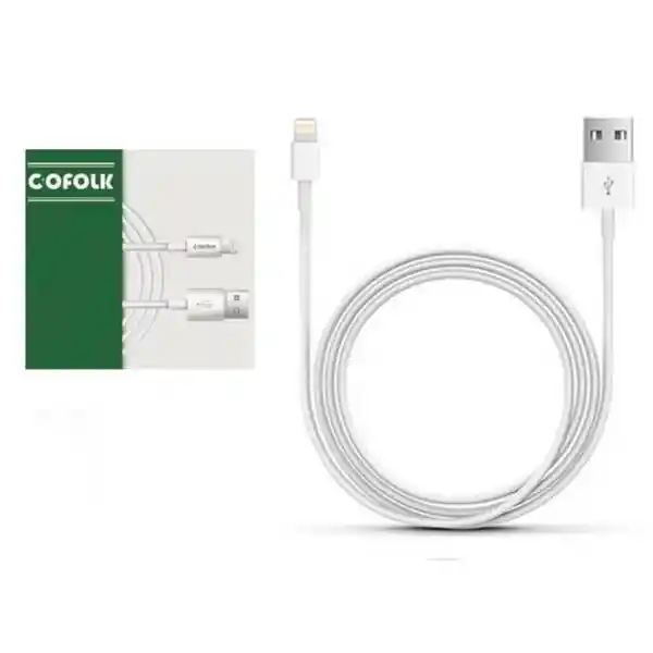 Cable V8 1 Metro Blanco