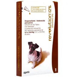 Revolution 12% Pipeta Perros 5-10 Kilos