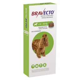 Bravecto Comprimido Masticable Para Perro 10-20 Kilos