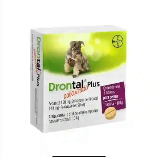 Drontal Plus Para Perros De Hasta 10 Kilos