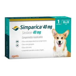 Simparica 10-20 Kilos 1 Comprimido