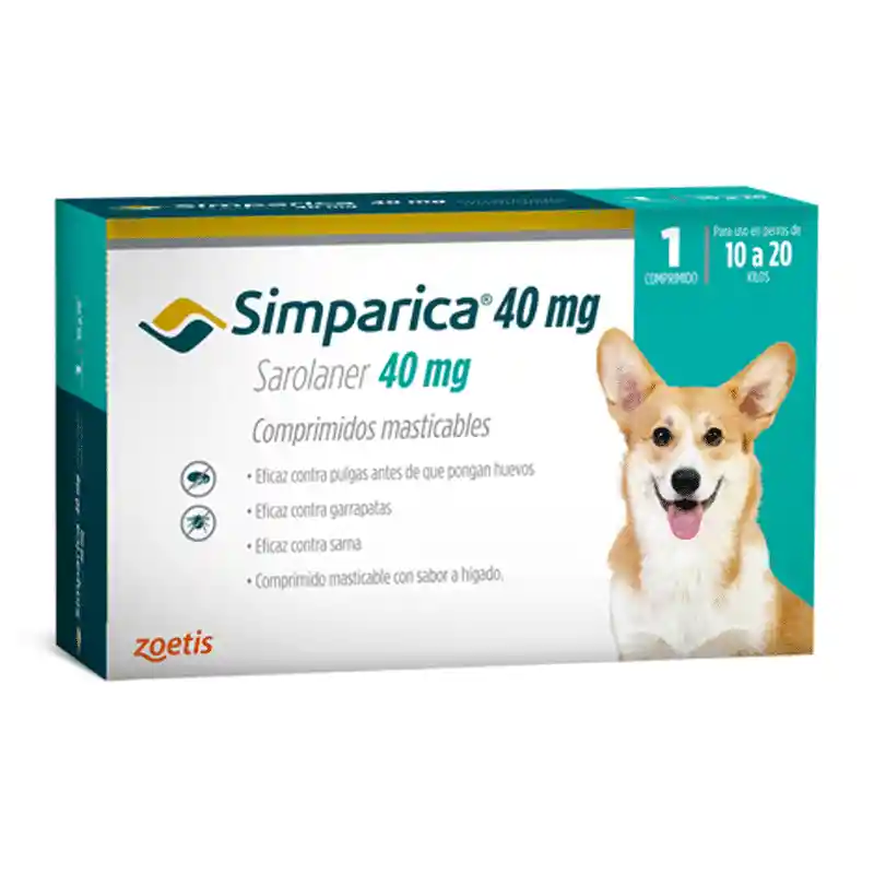 Simparica 10-20 Kilos 1 Comprimido