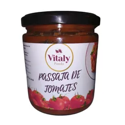 Puré De Tomate Passata 350 Gr Vitalyfoods