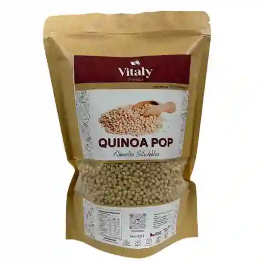 Quinoa Pop Inflada 200 Gr Vitalyfoods
