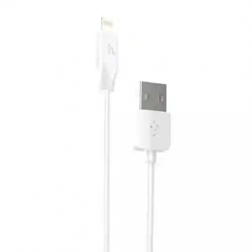 Hoco X20 Cable Lightning Blanco 2m