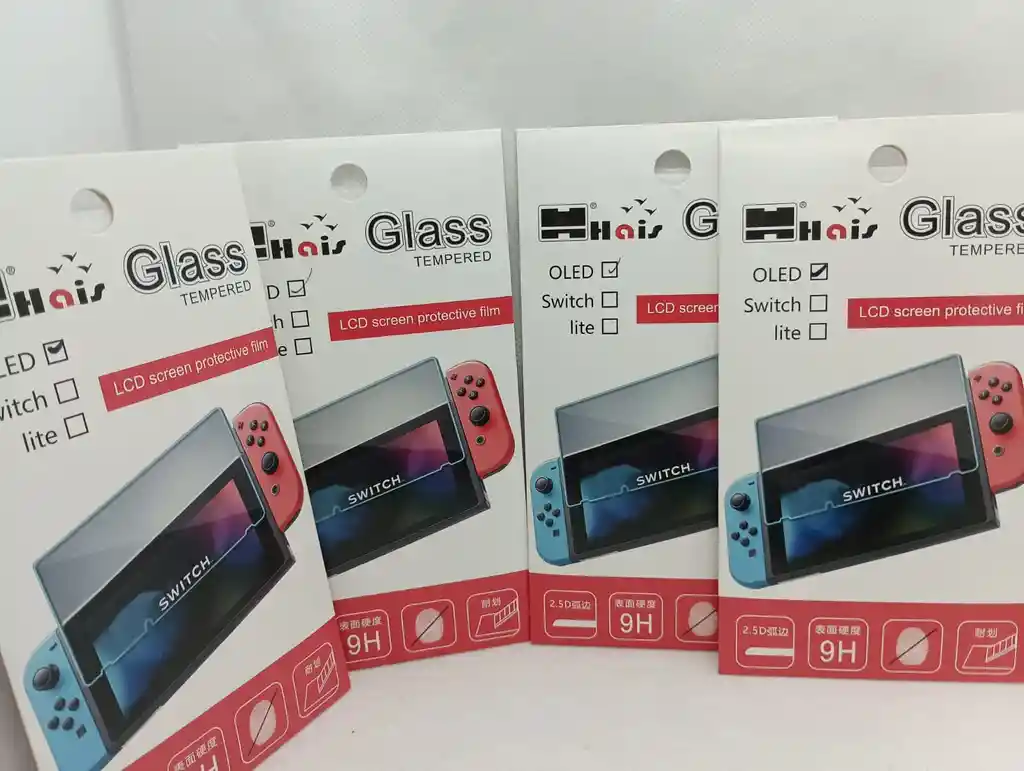 Vidrio Templado Glasspro Compatible Pantalla Nintendo Oled