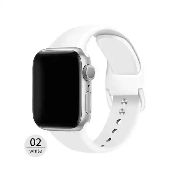 Correa Apple Watch 38mm Blanco