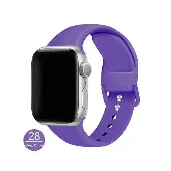 Correa Apple Watch 42/44mm M/l Morado