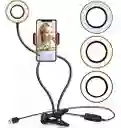 Aro De Luz Philco Selfie Con Soporte De Celular Sr134