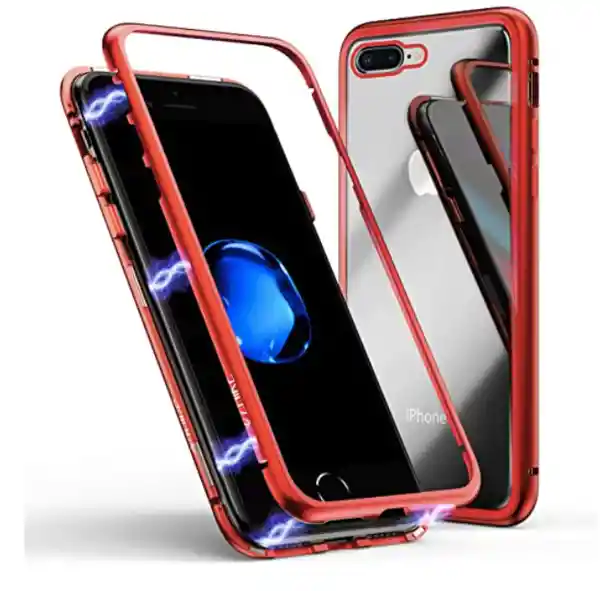 Carcasa Magnetica Genérico Iphone 6 Plus / 6s Plus Rojo