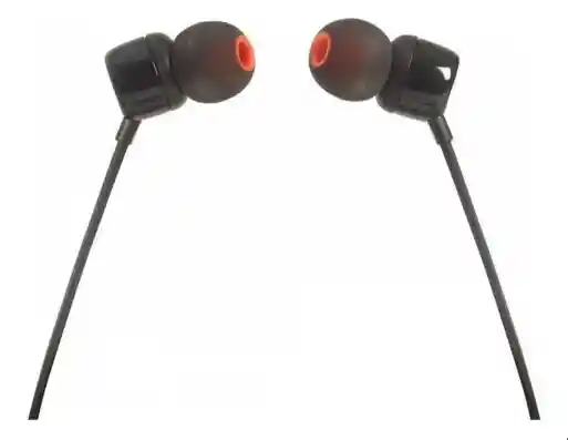 Audífonos Jbl In Ear Tune 110 Negro