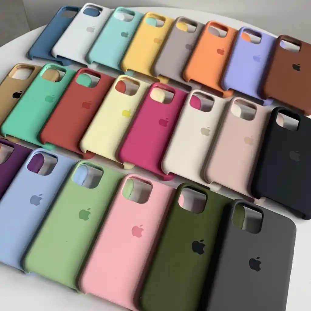 Apple Carcasa Silicon Case Para Iphone 13mini Con Colores Variados