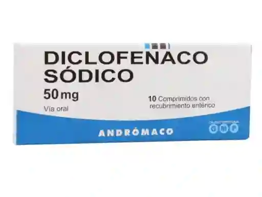 Diclofenaco Sodico 50 Mg X 10 Comprimidos