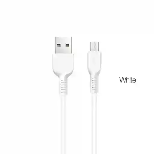 Cable Micro Usb Hoco X20 3mt Blanco