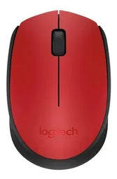 Mouse Logitech M170 Rojo Wireless