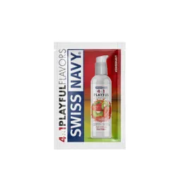 Sachet Gel Cálido Comestible 4 En 1 Frutilla - Kiwi