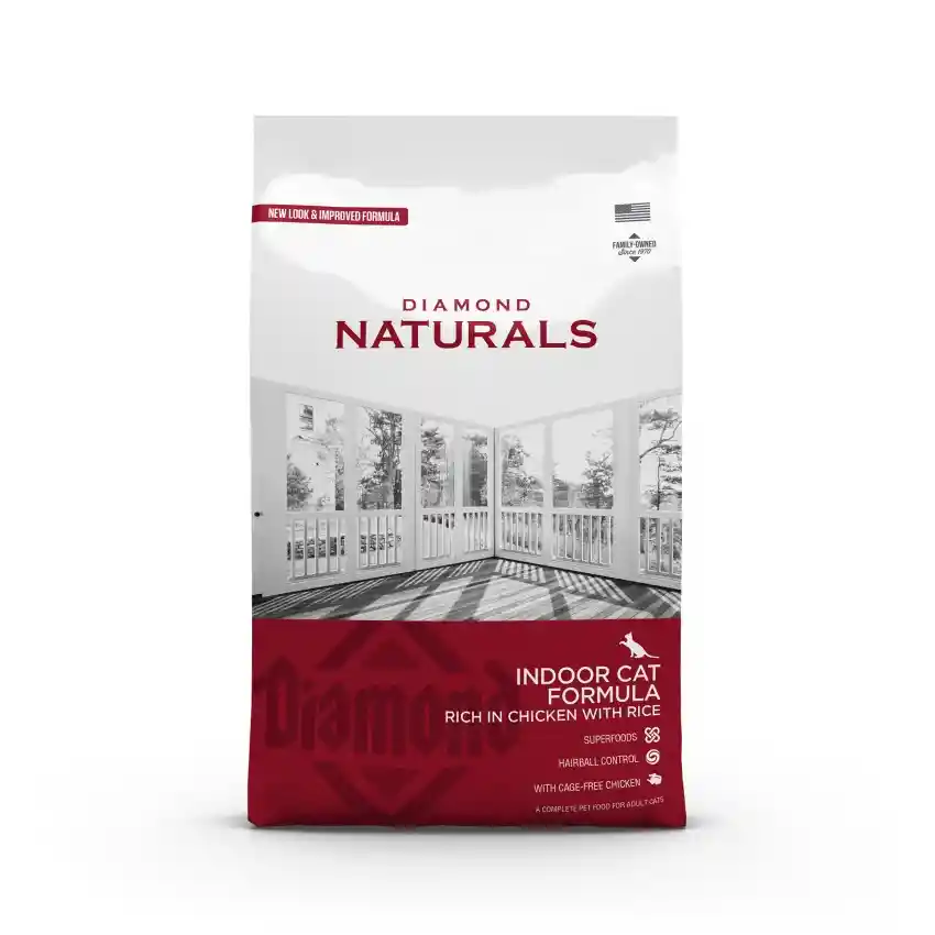 Diamond Naturals Indoor Cat - Chicken & Rice