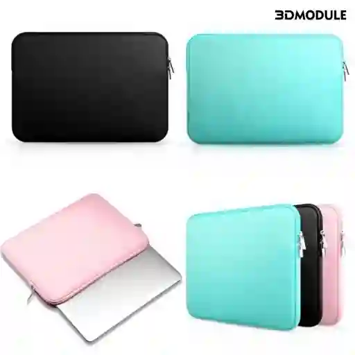 Funda Protectora De Notebook 15 Pulgadas Color Negro