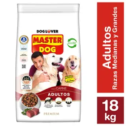 Masterdog Alimento para Perro Adulto Sabor a Carne 