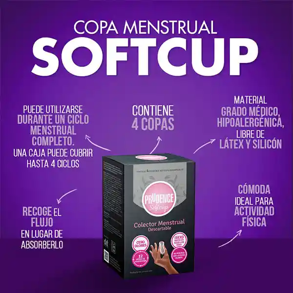 Copa Menstrual Descartable – Prudence