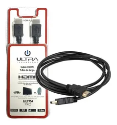 Cable Hdmi 3d 1.8mt Ultra