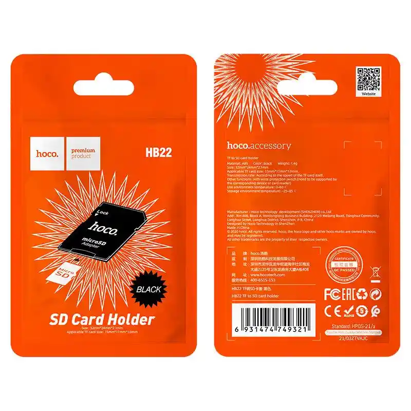 Adaptador De Tarjeta De Memoria Micro Sd