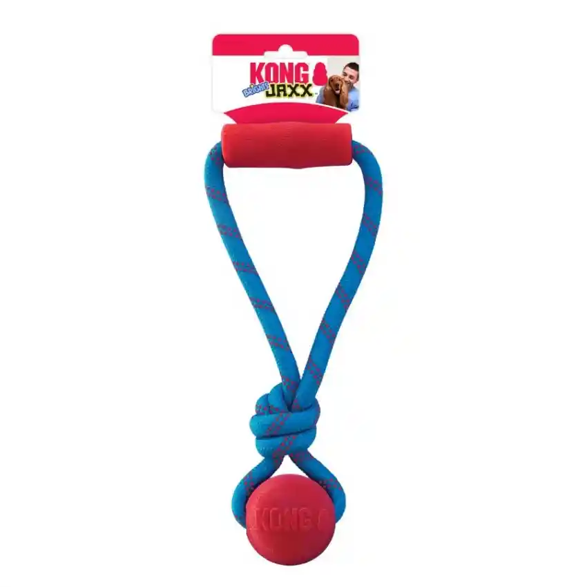 Kong Jaxx Tug Con Pelota Medium